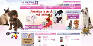 boutique chat chien